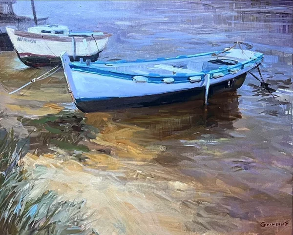 Sur le rive de la rivière Sac'h