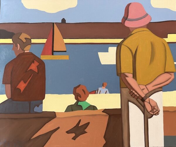 Personnages (au bord de mer)