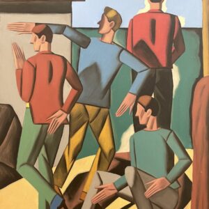Personnages cubistes