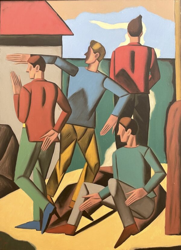 Personnages cubistes
